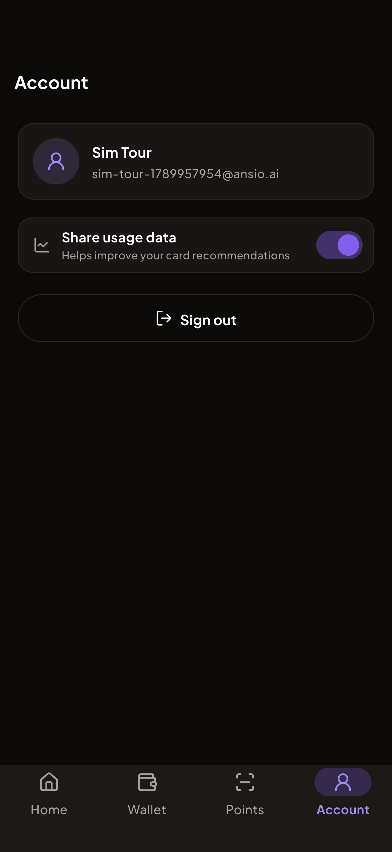 Tap Compass account: private and free